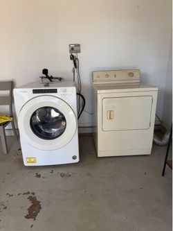 Whirlpool Front Load Washer and Maytag Dryer Set
