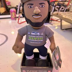 Richard Sherman Seattle Seahawks Plush Toy