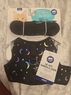 Cat Vest Harness And Leash Set