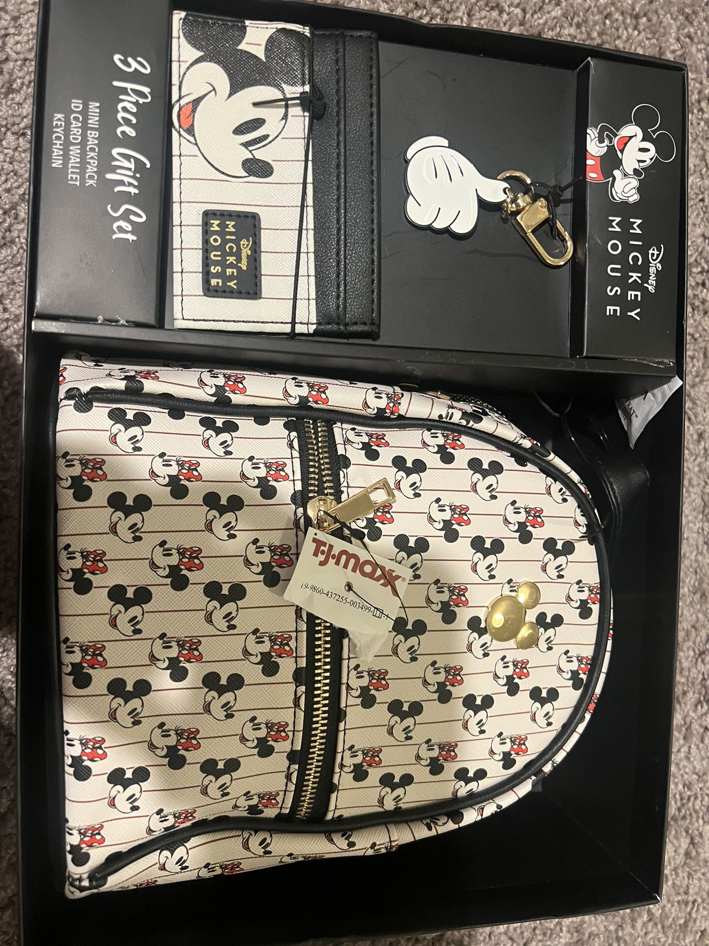 Disney Backpack 3 Piece Gift Set 