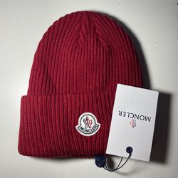 Moncler Knit Beanie Red