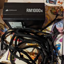 🎉Corsair RM1000x Power Supply👀