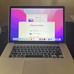 2015 15in MacBook Pro