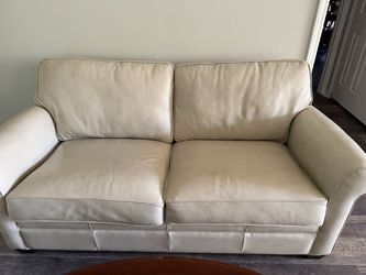 2 Never Used Leather Sleeper Sofas Perfect Condition Queen
