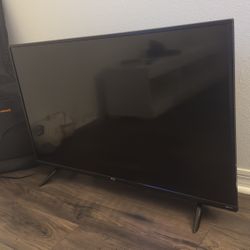 TCL 43" Class 4-Series 4K UHD HDR Roku Smart TV - READ DESCRIPTION