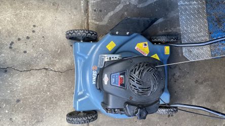 Troy Bilt lawnmower head for MSD this is the newer one remember it’s a push for US H testing is ready to go it’s like new pull it one time cut your gr