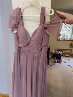 princess polly baby blue dress Azazie Bridesmaid Formal Dresses for sale main image 1