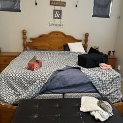 King Size Bedroom Set Used 
