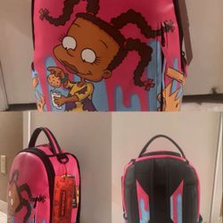 Rug Rats Leather Backpack 