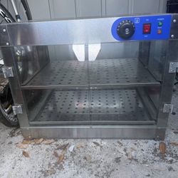 Commercial Hot Food Display Warmer / Countertop Food Warmer