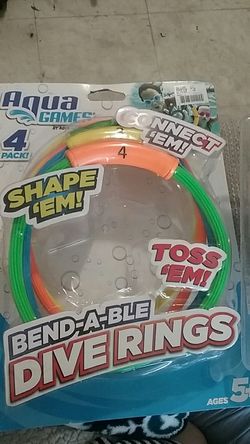 Swim mask, pool toys