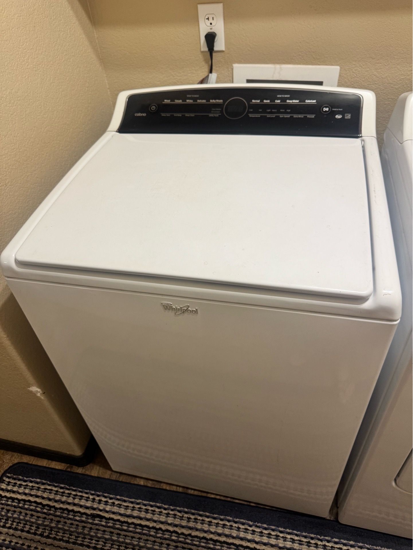 Whirlpool Cabrio washer and dryer set