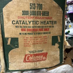 Vintage Coleman Catalytic Heater