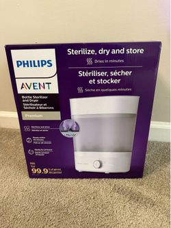 Philips Avent Premium Baby Bottle Sterilizer with Dryer