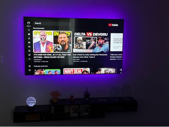 Samsung tvs for sale 65inch and 58 inch  with wall mounts