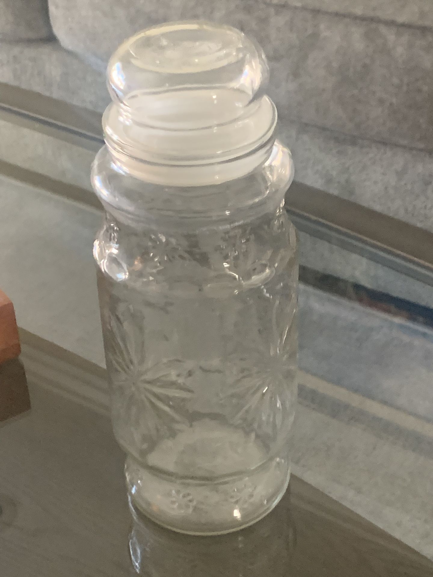 Planters Peanut Collectible Glass Jar 1980