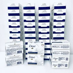 Lot Of 48 - New Dove Original Beauty Bar With Deep Moisture Soap, 4.75 oz Each