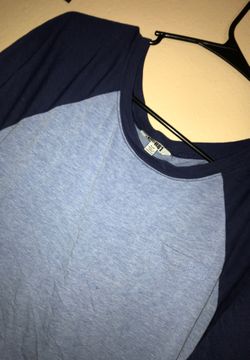 Baseball style shirt