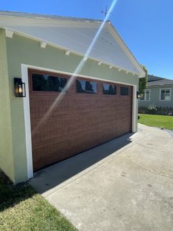Garage door