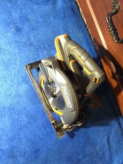 Ridgid 18V Brushless Cordless 7 1/4” Circular Saw!! 💥💥. Only 50 tomorrow w/blade 👍🏽👍🏽