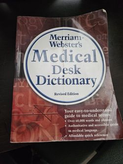 Medical Desk Dictionary