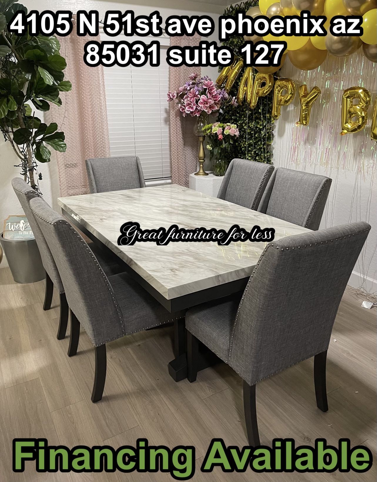 Dining Table Set Brand New