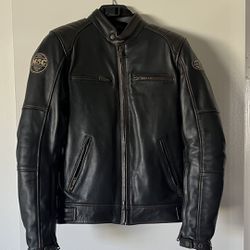 Helstons Tracker Leather Motorcycle Jacket