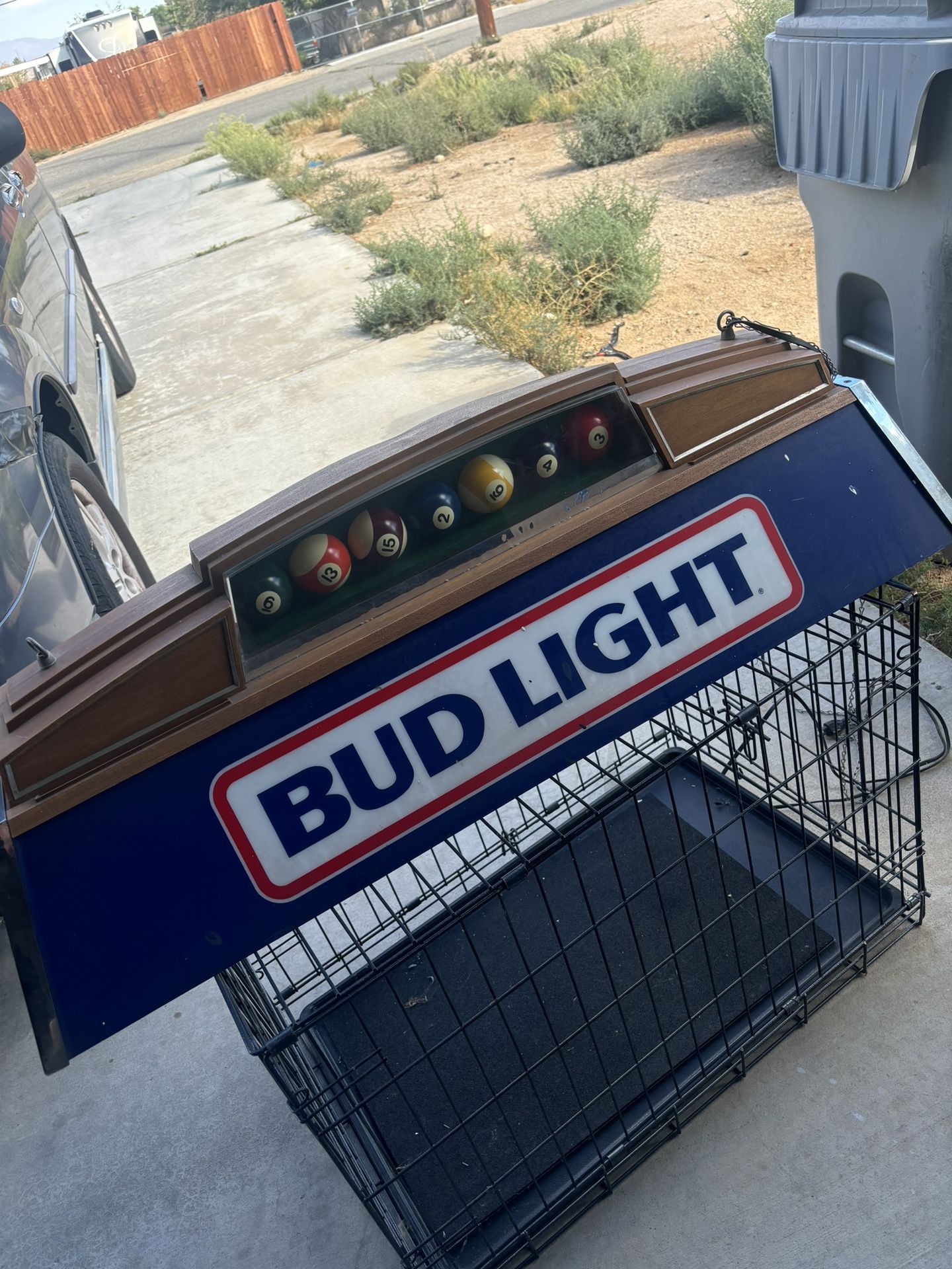 80’s Vintage Bud Light Billiard
