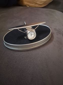 Fossil Airplane Clock
