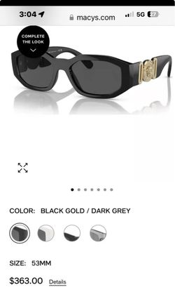 Brand New Versace (Biggie) Sunglasses