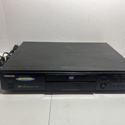 Toshiba SD-3750 Digital Video DVD Player with No Remote Tested Works