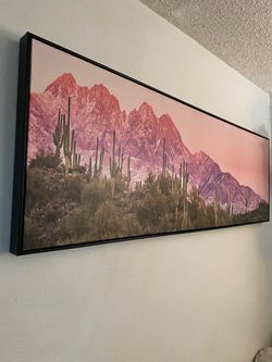 Desert Mountain Canvas (20 x 60 in)