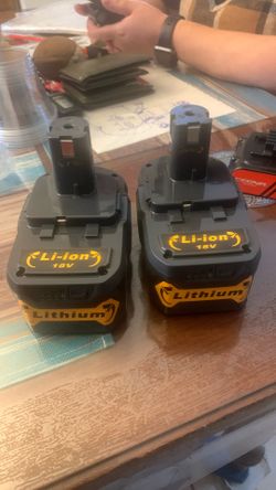 baterias revargables nueva 18v 