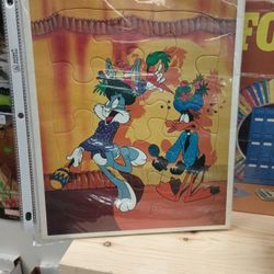 1987 Bugs Bunny  Golden Frame-Tray Puzzle