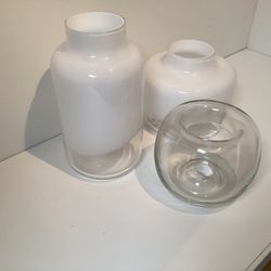 Glass Vase Set 