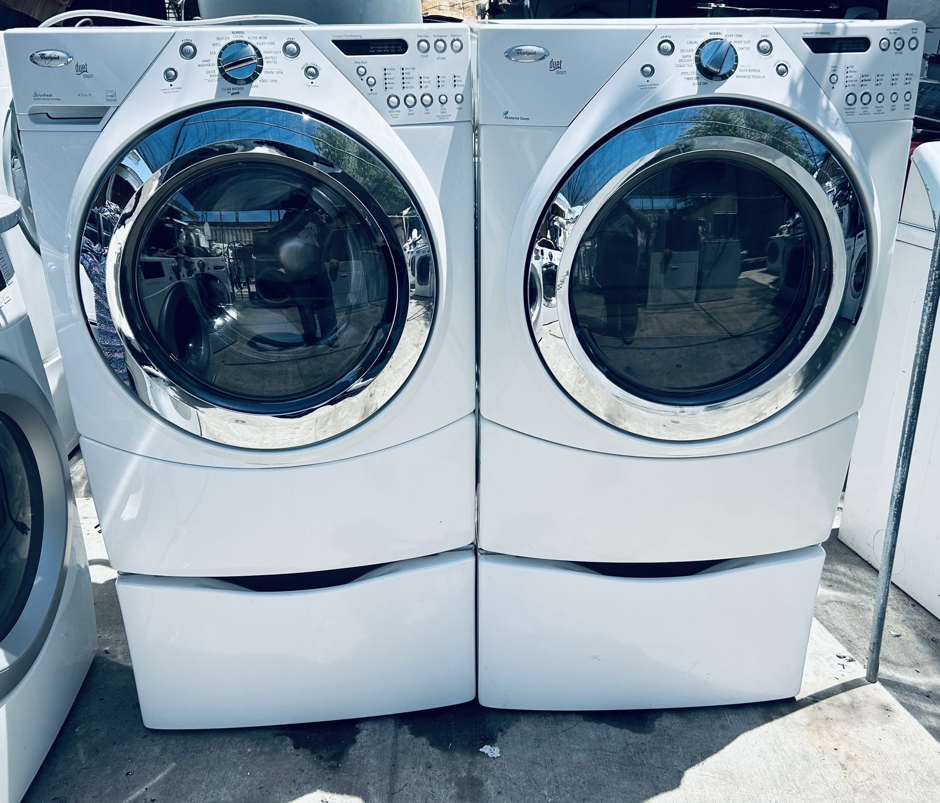 WHIRLPOOL WASHER AND DRYER