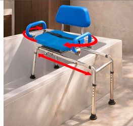 Swivel shower chair