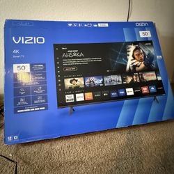 📺 TV VIZIO 50” 4K Smart TV – Con Control Remoto