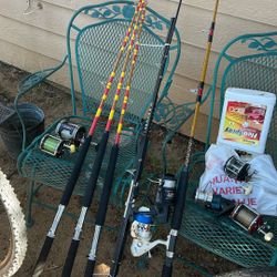 Deep Sea And Others Fishing Poles 