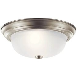 Brand New 5 Kichler Flush Mount Lighting - Brushed Nickel