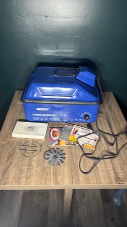 NESCO Roast Air Oven 12 qt BLUE