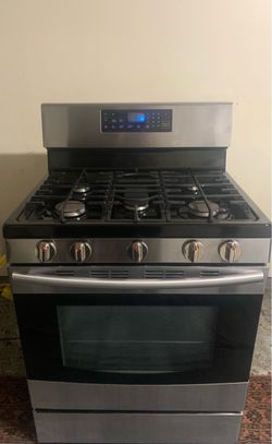 30” Samsung Stainless Steel 5-Burner Gas Range