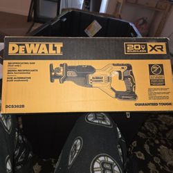 Brand New Dewalt Sawzall $100 Firm