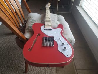 Full Size Fiesta Red Tele Guitar 