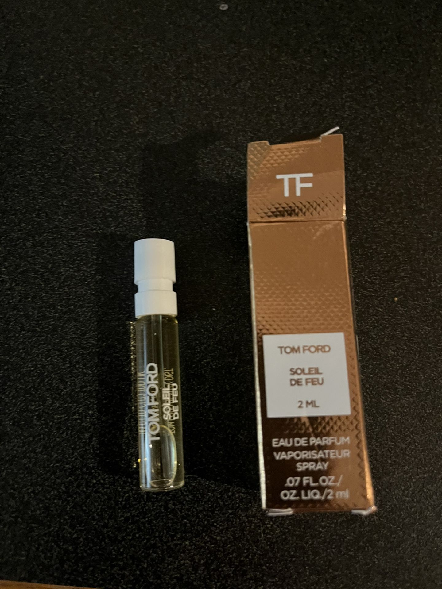 New in Box Tom Ford Soleil De Feu 2ML Perfume