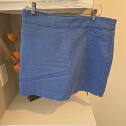 Blue Skorts