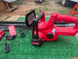 Craftsman Cordless Chainsaw and Polesaw