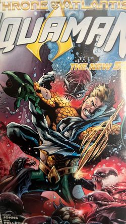 Aquaman The New 52 Throne of Atlantis Comic