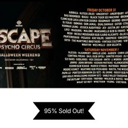2-day VIP ESCAPE Ticket