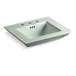 New Kohler Bathroom Sink In Aspen Green
